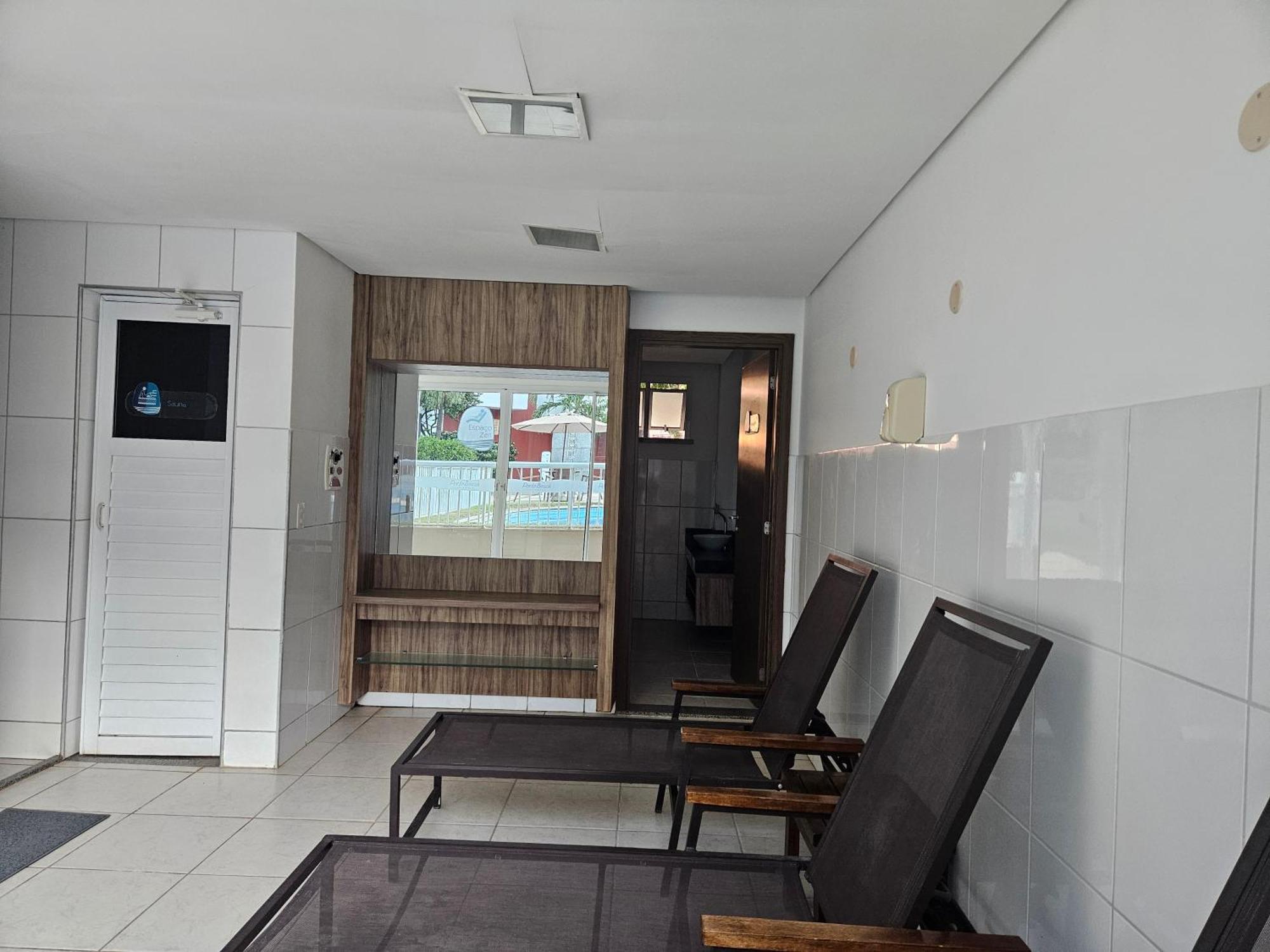 Apartamento Porto Beach A 200M Do Beach Park Акирас Экстерьер фото